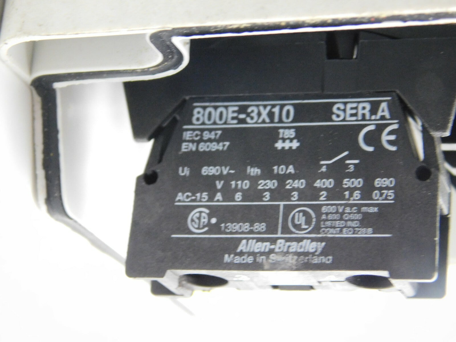 Allen Bradley 800E-3X10 Bedienpult