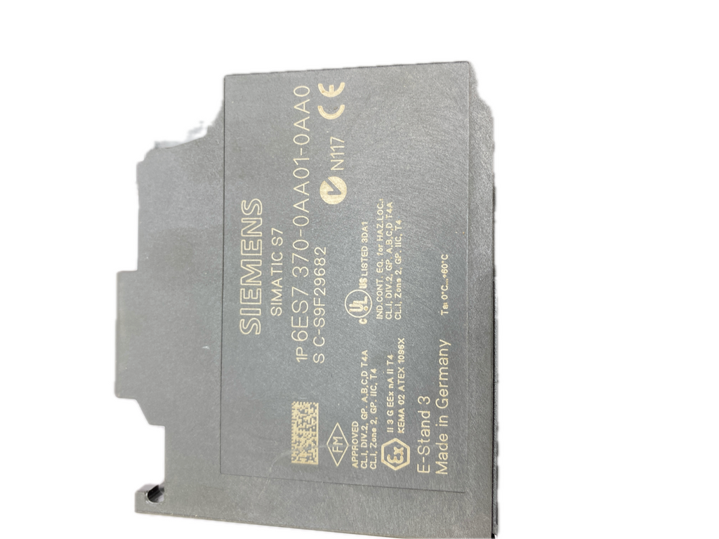 SIEMENS SIMATIC S7 6ES7 370-0AA01-0AA0
