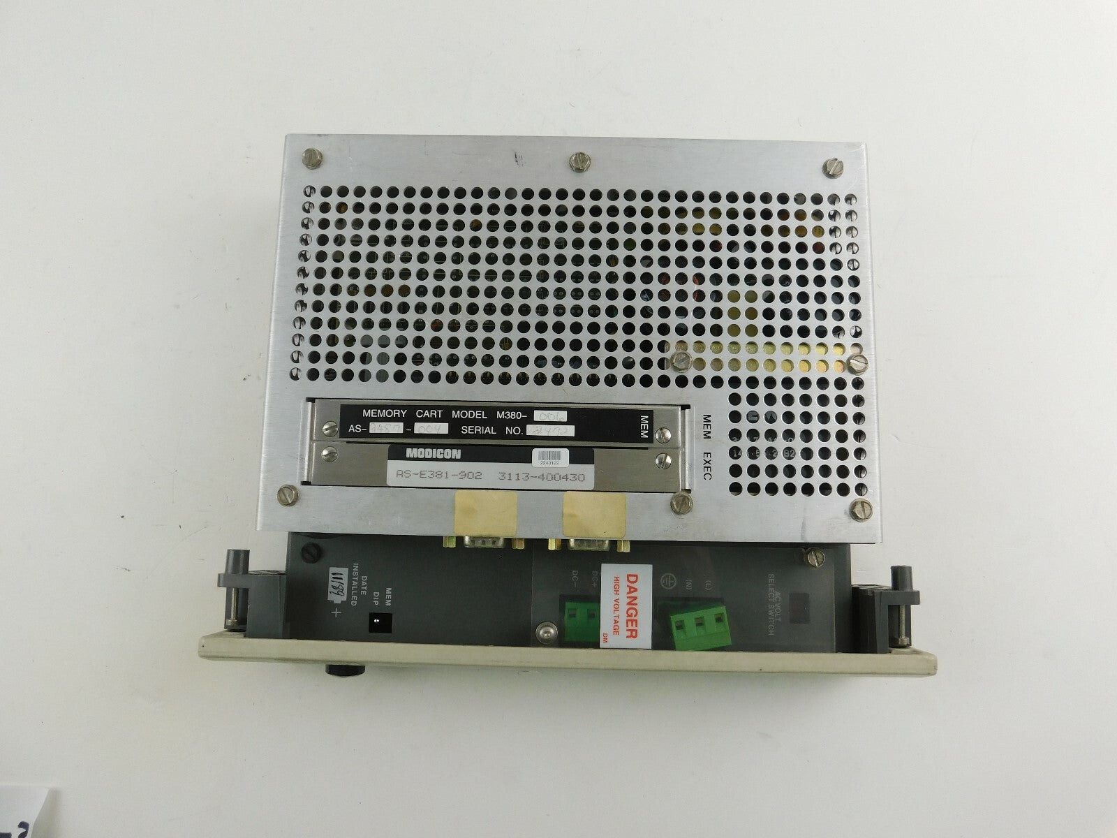 Modicon AEG PC-0984-381  AS-9584-000  AS-C950-001 Programmable Controller