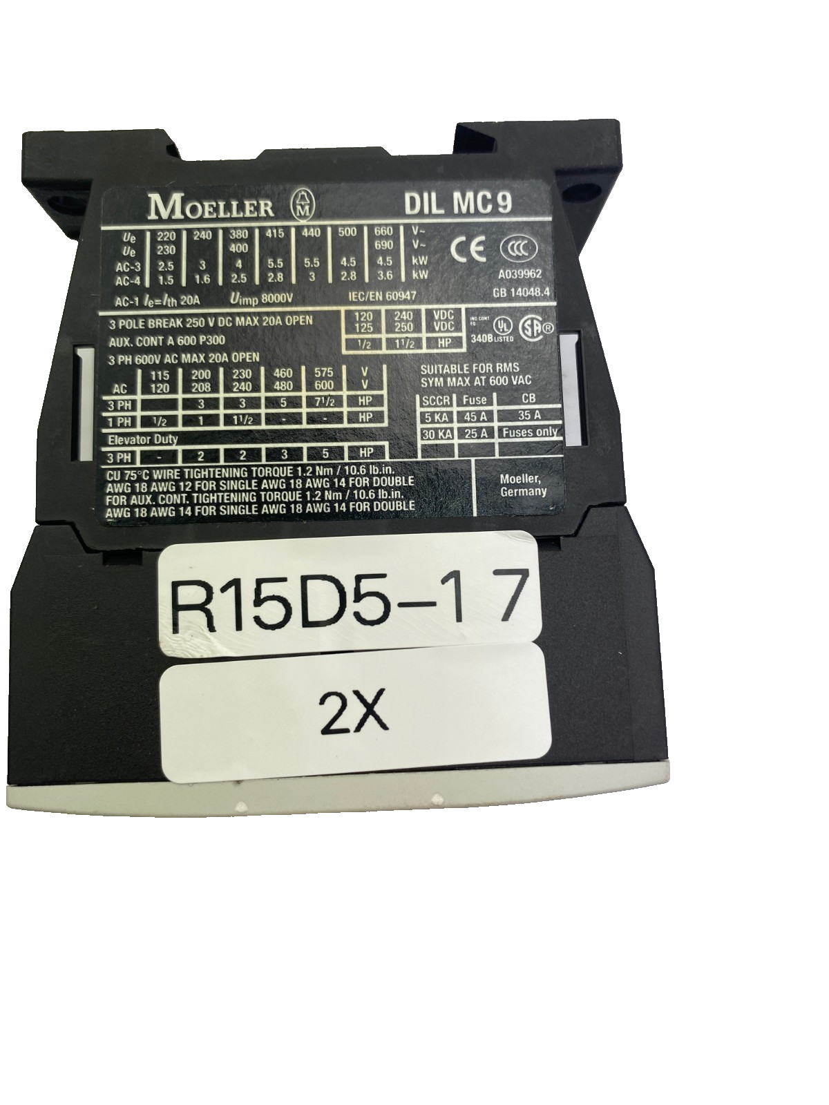 xStart / EATON DIL MC9-01