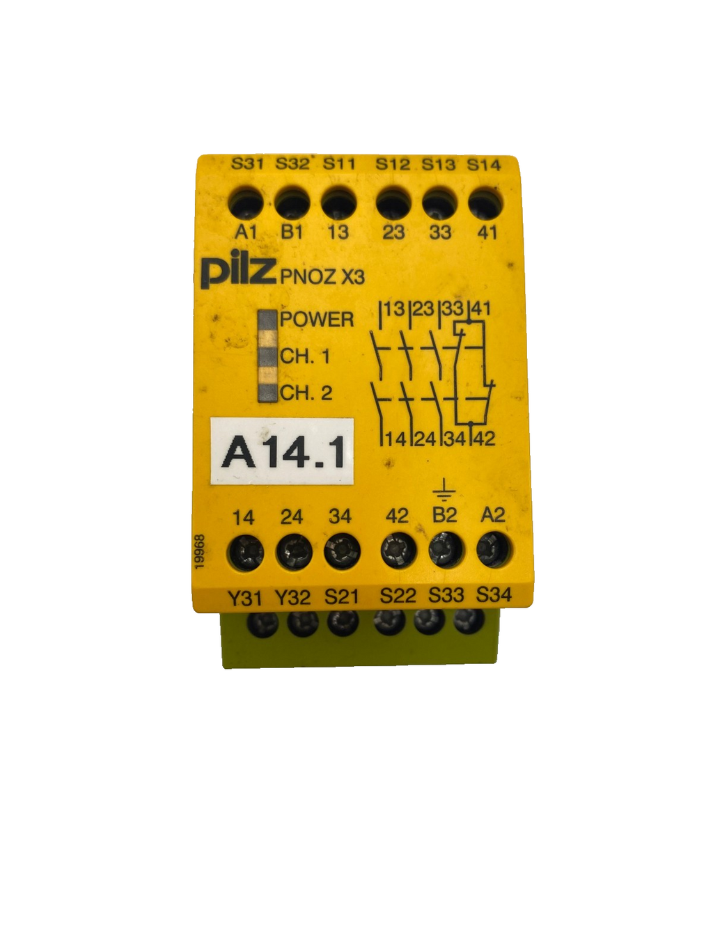 Pilz 774318 PNOZ X3 230VAC 24VDC 3n/o 1n/c 1so