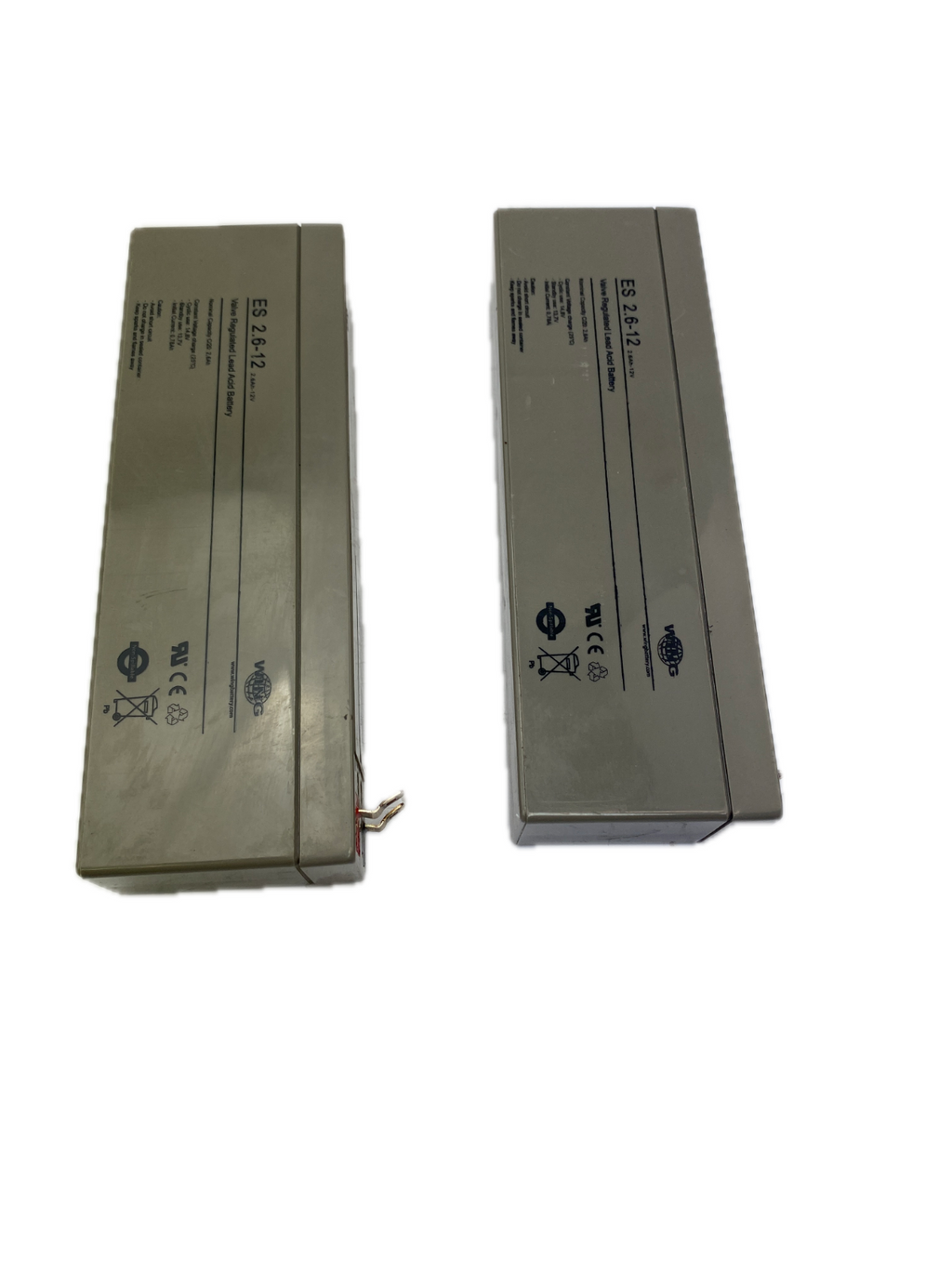 Wing ES 2.6-12 Bleiakku 12 V 2,6 Ah (Valve Regulated Lead Acid)  ** 2 st **