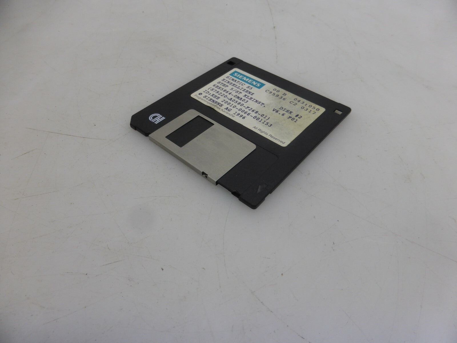 Siemens Simatic S5 Einzellizens STEP 5/ST Kleinst. 6ES5 864-0MA03 DISK #1,2,3