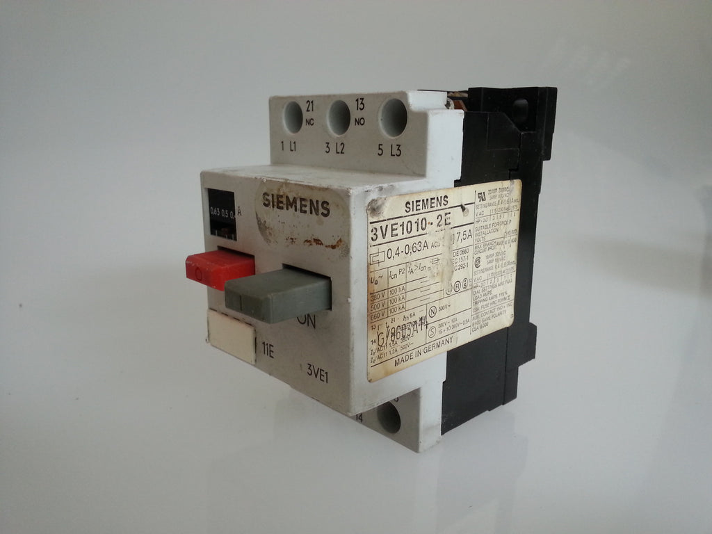 Posten SIEMENS 3VE1020-2H x3 ; 3VE1010-2E ; 3VE1010-2F; 3VE1010-2H 