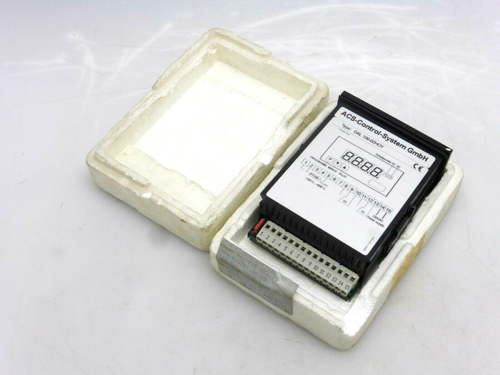 ACS-Control-System Temperatur-Regler DAL 100-02HOY