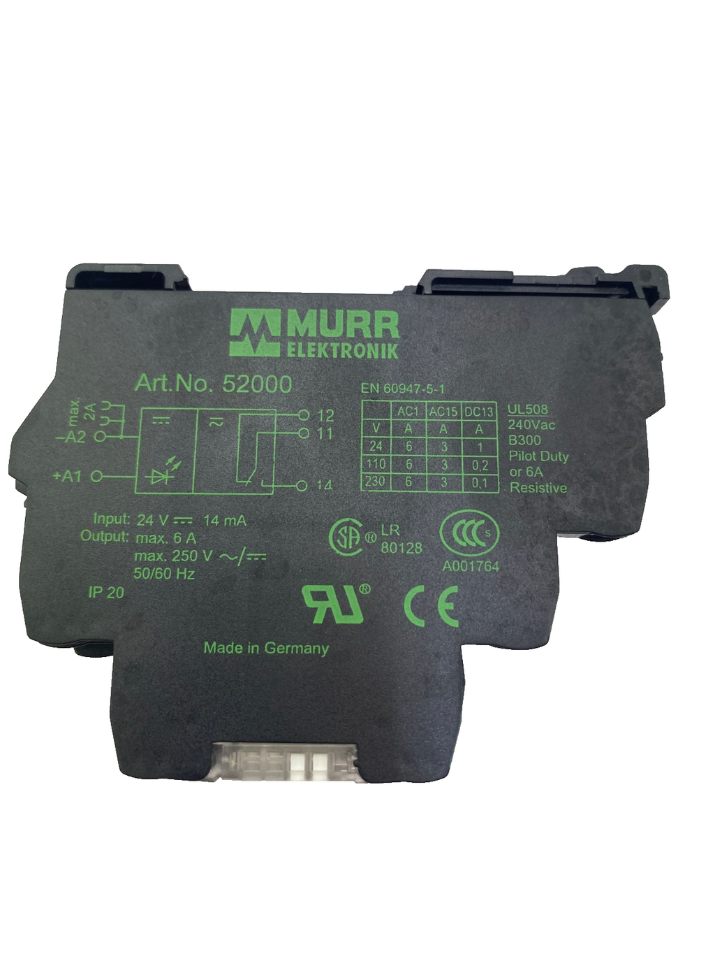 MURR ELEKTRONIK 52000 ** 8 Stück**