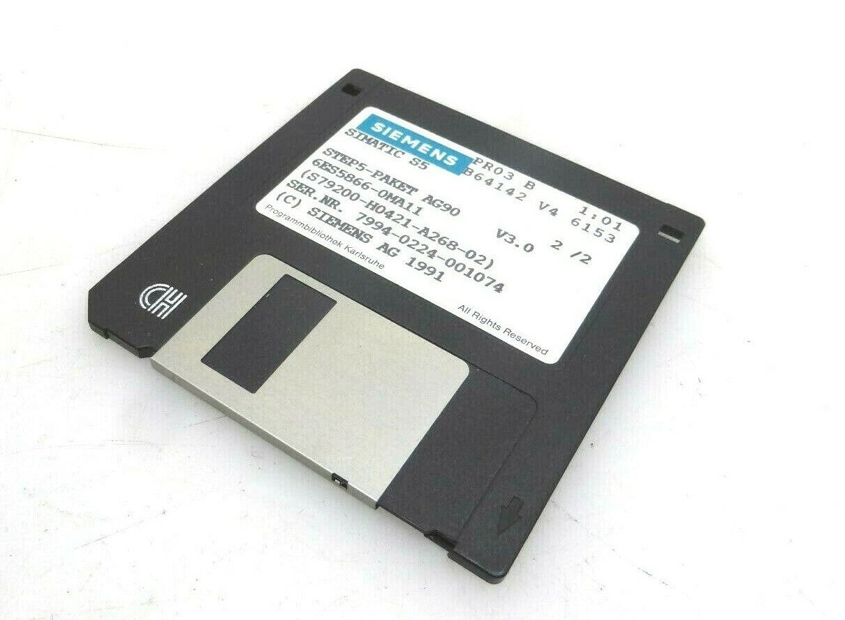 Siemens Simatic S5 STEP5-PAKET AG90 6ES5 866-0MA11