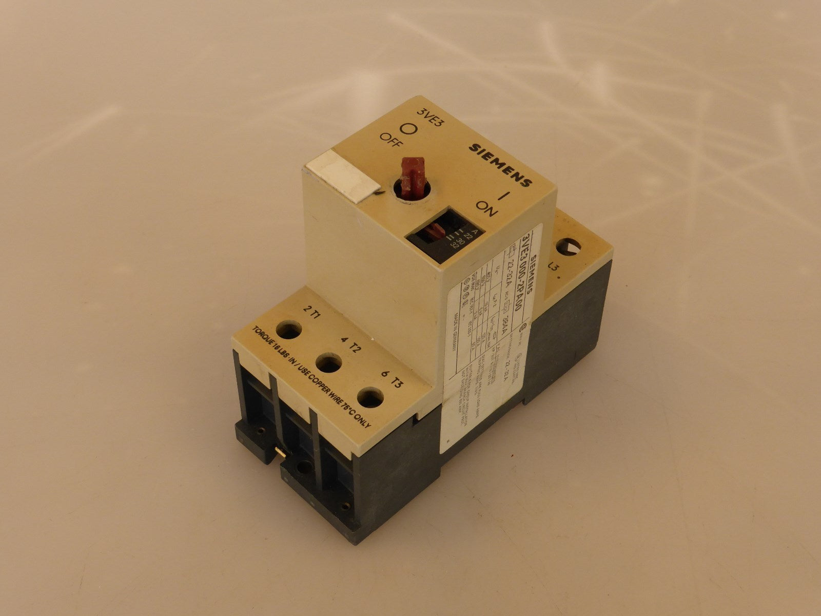 Siemens 3VE3 000-2PA00
