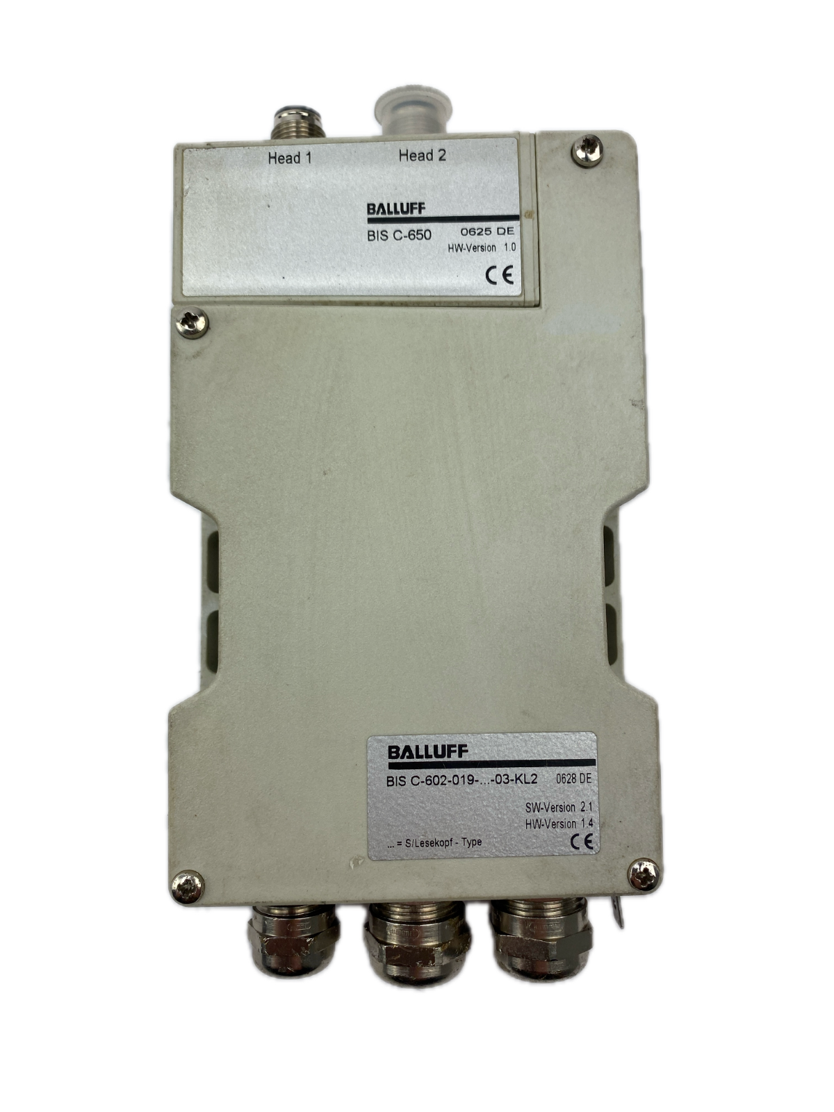 BALLUFF BIS C-602-019 -...- 03-KL2 SW-Version 2.1 HW-Version 1.4 BIS C-650 HW-1