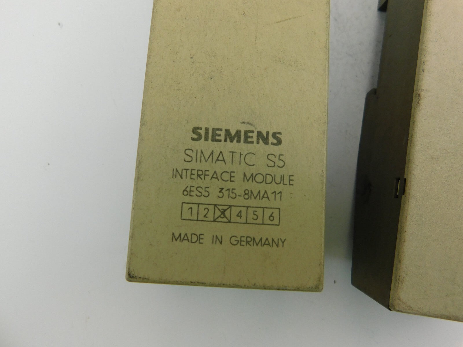 SIEMENS SIMATIC S5 INTERFACE MODULE 6ES5 315-8MA11