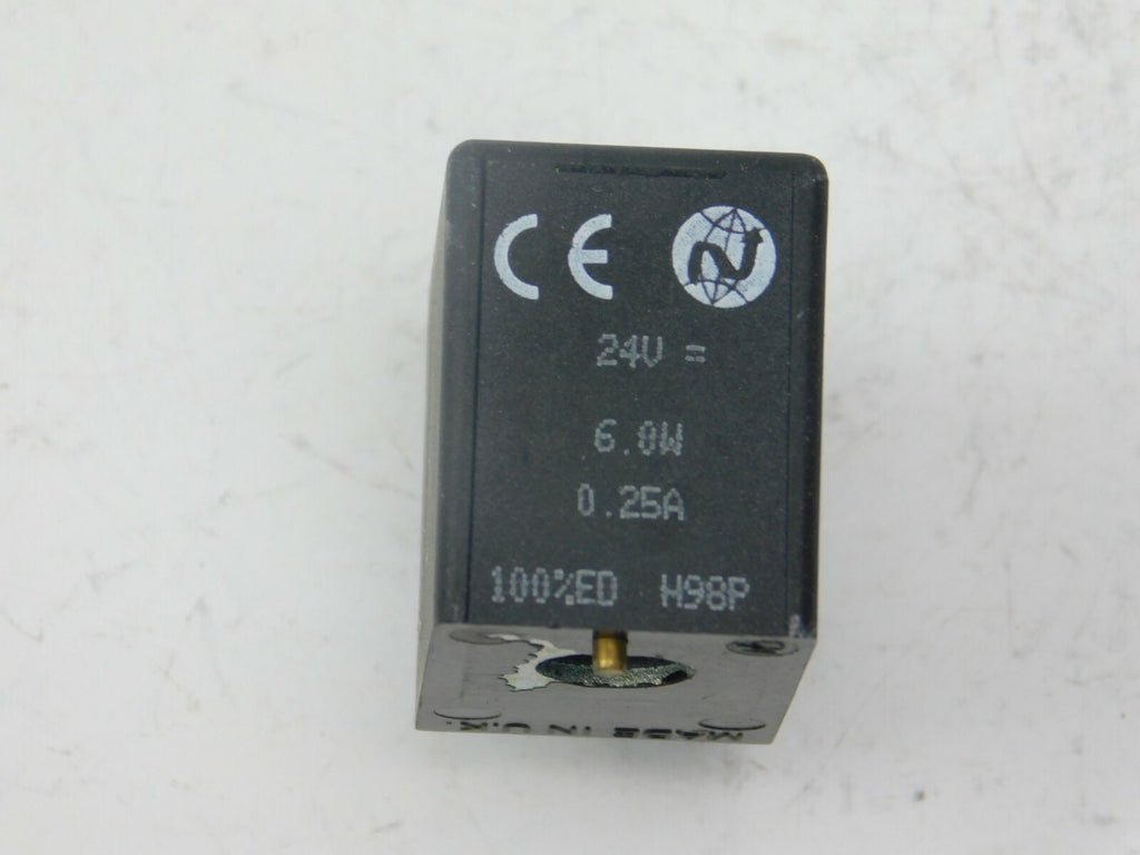 FESTO Pneumatic 100%ED H98P 24V= 6. 0W 0.25A ** 2 Stück **