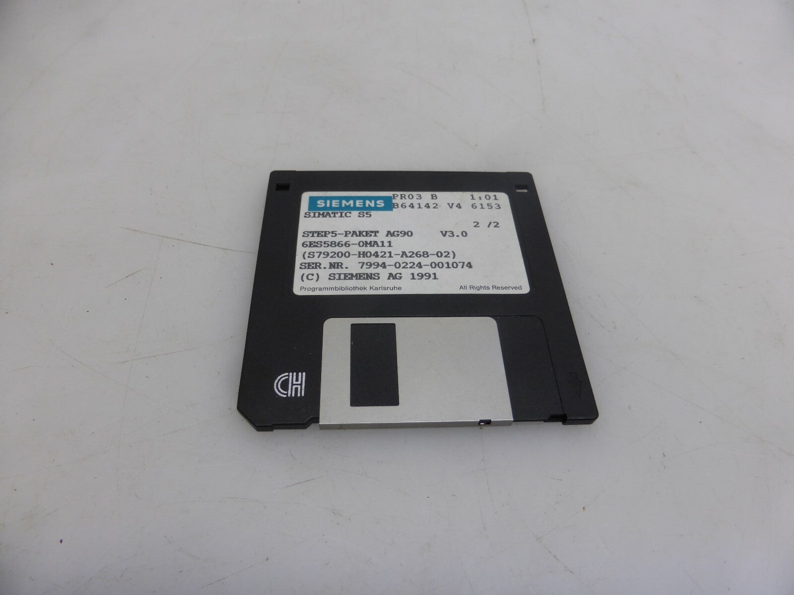 Siemens Simatic S5 STEP5-PAKET AG90 6ES5 866-0MA11