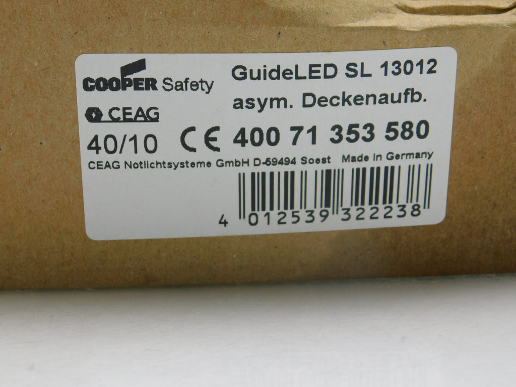 CEAG COOPER Safety GuideLED SL 13XX2 CG-S