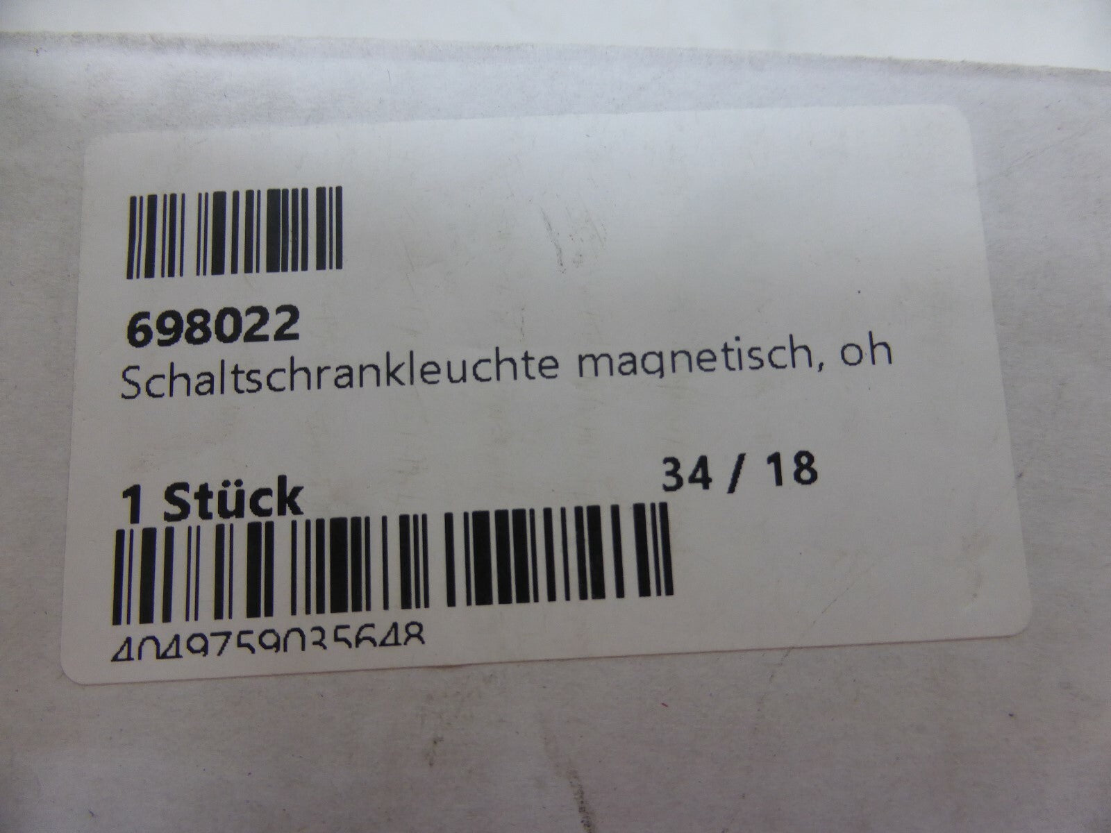 EFB Elektronik Schaltschrankleuchte magnetisch  698022 