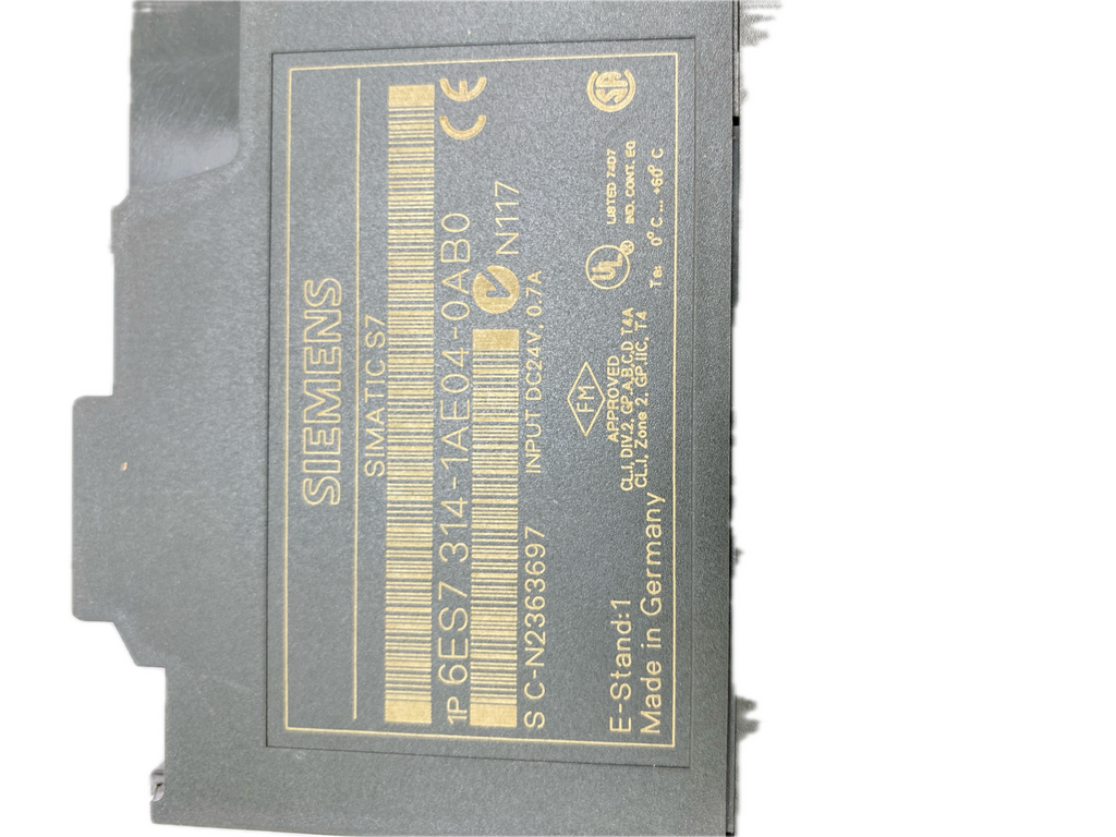 SIEMENS SIMATIC S7 CPU 314 6ES7 314-1AE04-0AB0