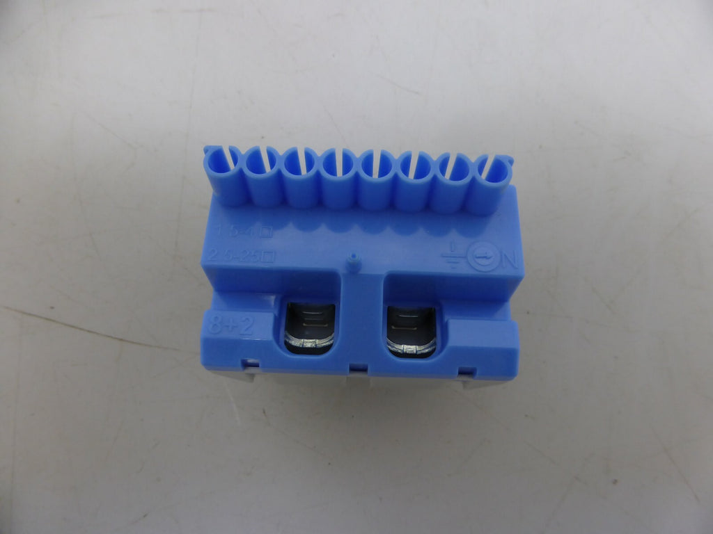 ABB Verteilerstecker Einspeiseblock 8+2 max 63A
