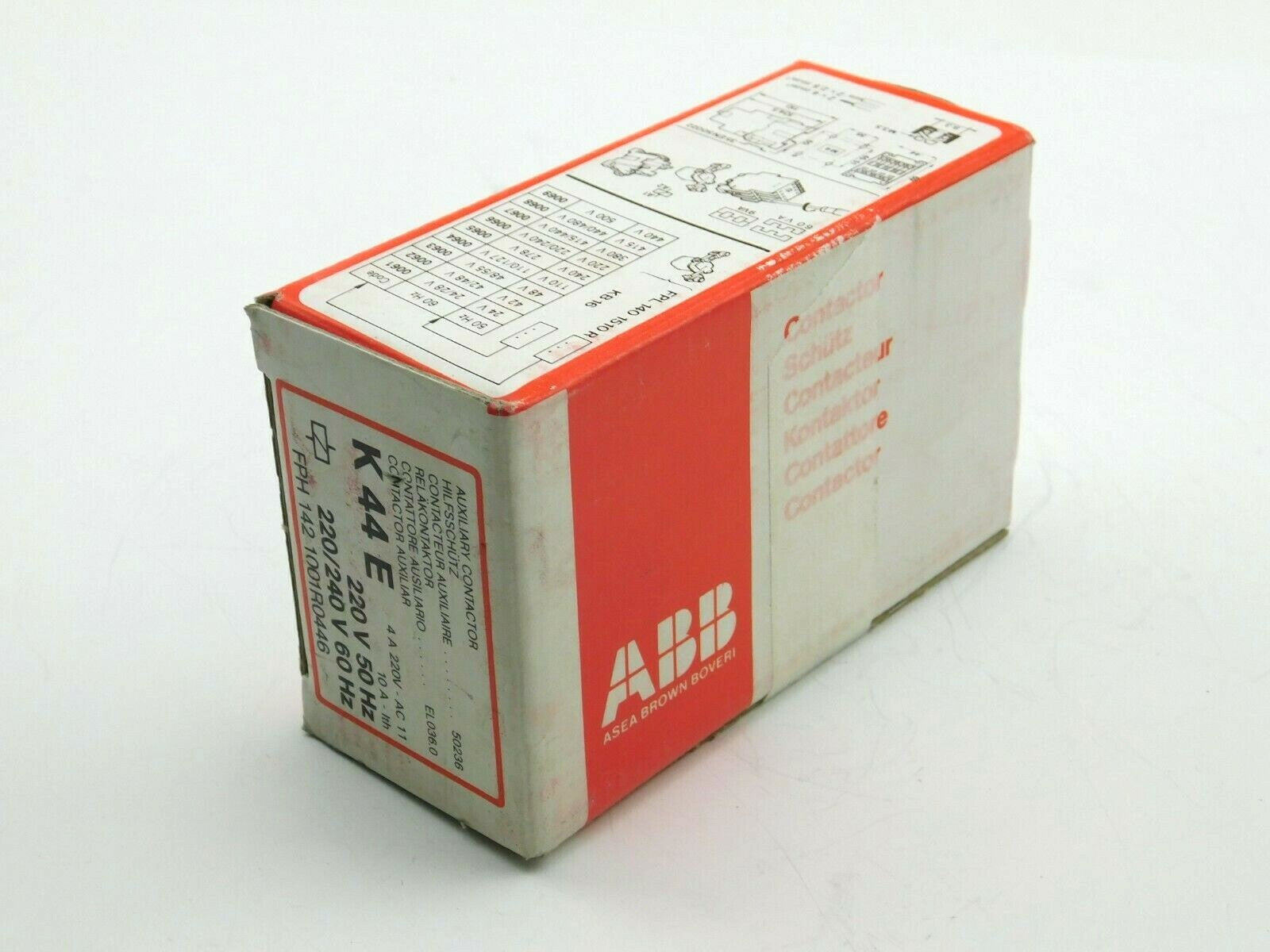 ABB  Hilfsschütz K 44 E