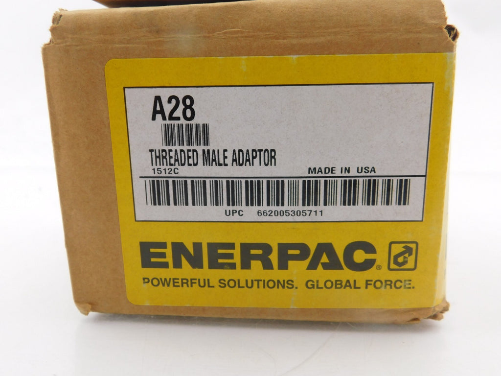 ENERPAC A28 THREADER MALE ADAPTOR