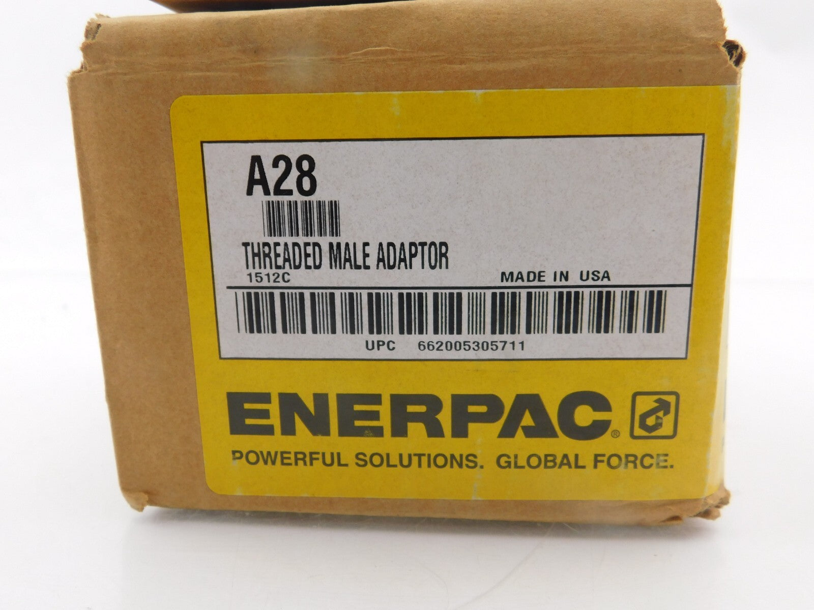 ENERPAC A28 THREADER MALE ADAPTOR