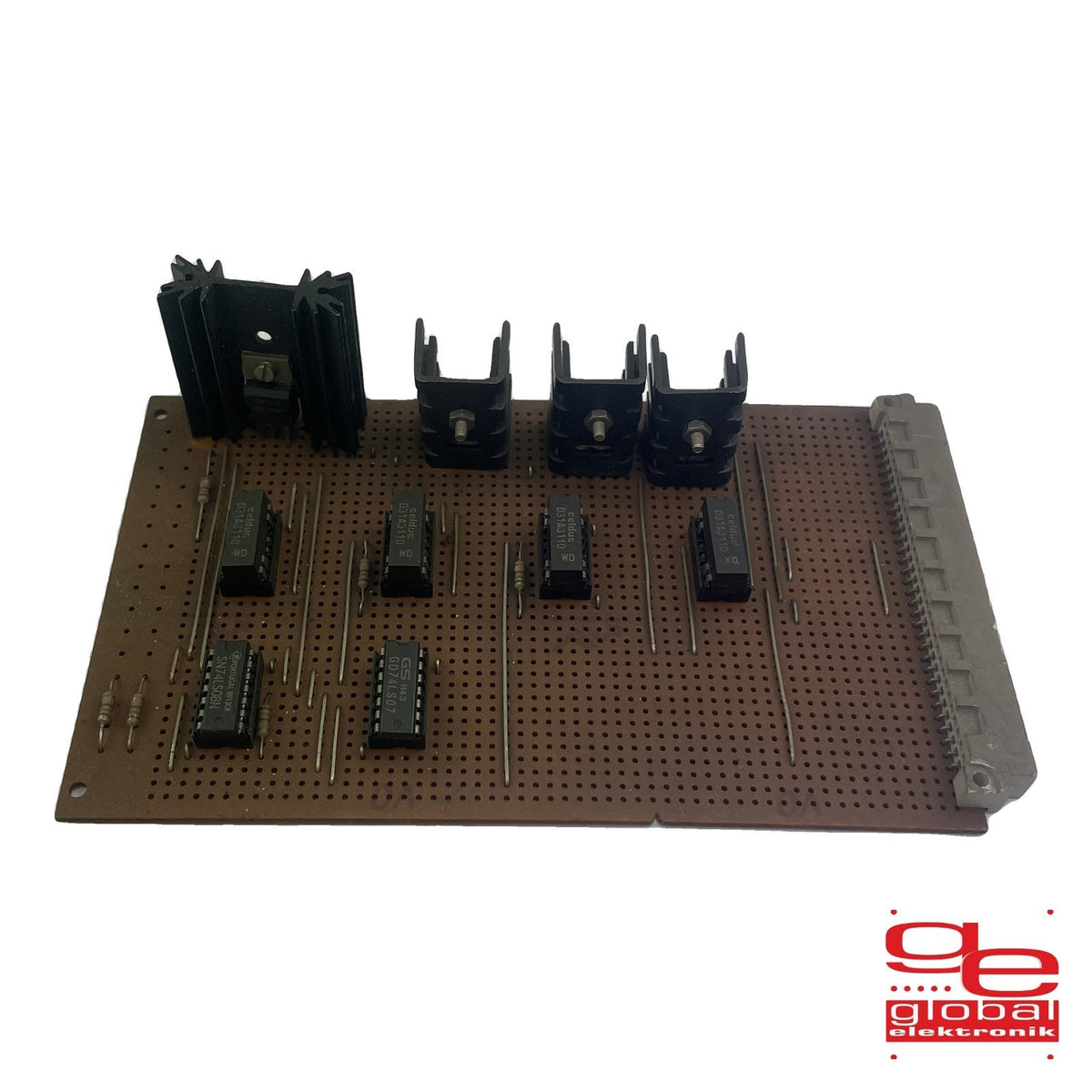 *Posten* HELLER Platine A 23.030 292-000/2774 mit Relaiskarte & Klemmenblock Set