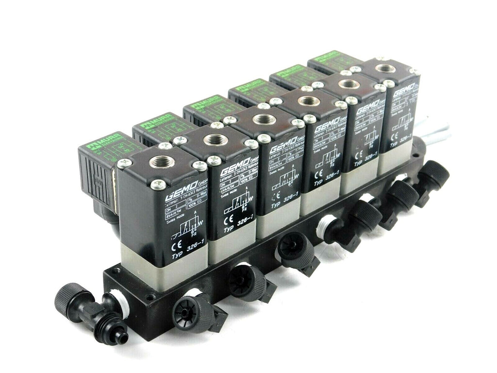 Gemü Typ 326-1 Magnetventil Reihe 6 teilig