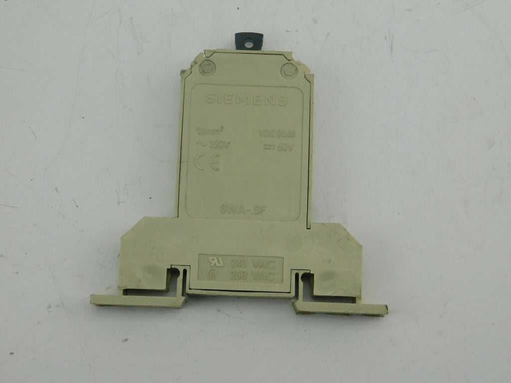 SIEMENS Schutzschalterklemme  8WA-SF ~250V 8WA1-011 -1SF26 ** 5 Stück **