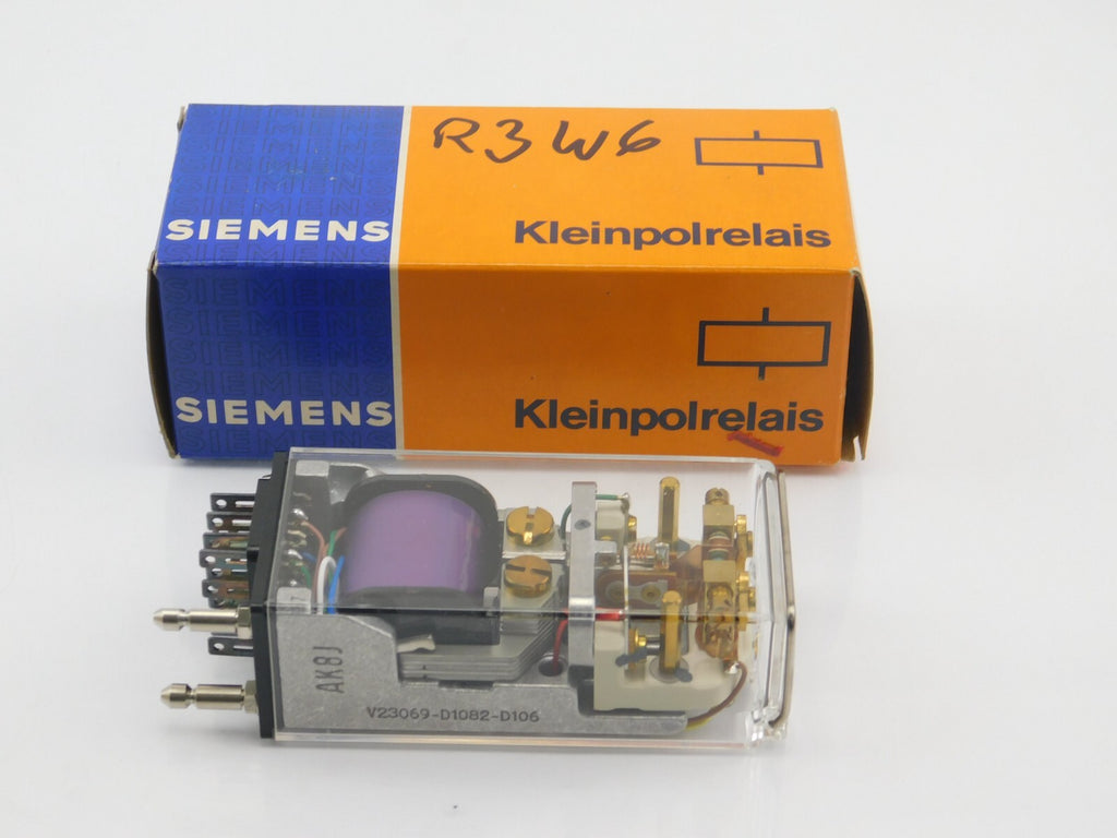 SIEMENS kleinpolrelais V23069- D1082-D106