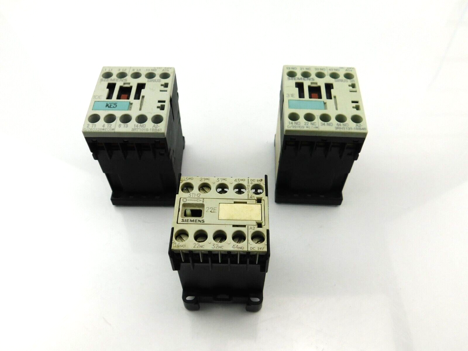 Posten SIEMENS 3RT1015-1BB41  3RH1131-1BB40 SIEMENS 3RTH2022-0BB4 ** 3 Stück **