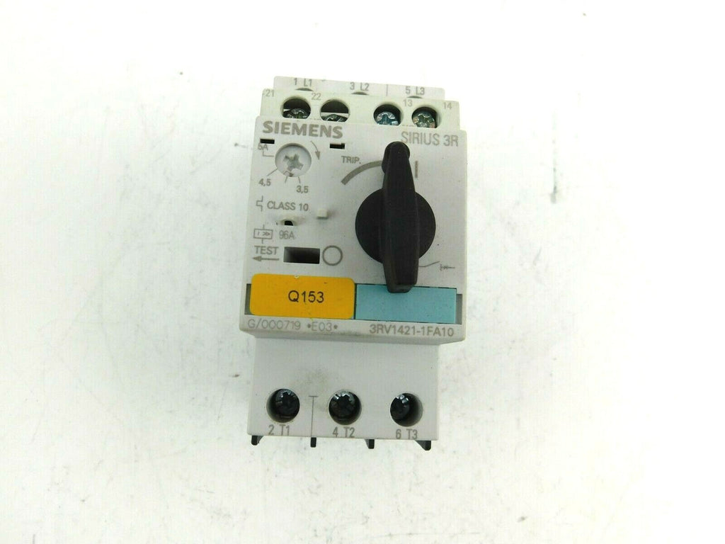 SIEMENS SIRIUS Leistungsschalter  3RV1421-1FA10 3,5 5A