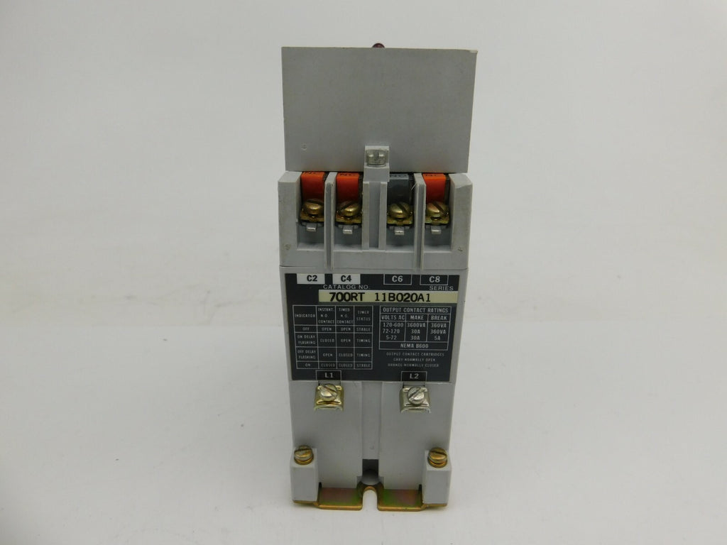 ALLEN BRADLEY BUL. 700 TYPE RT SOLID STATE TIMER 700RT