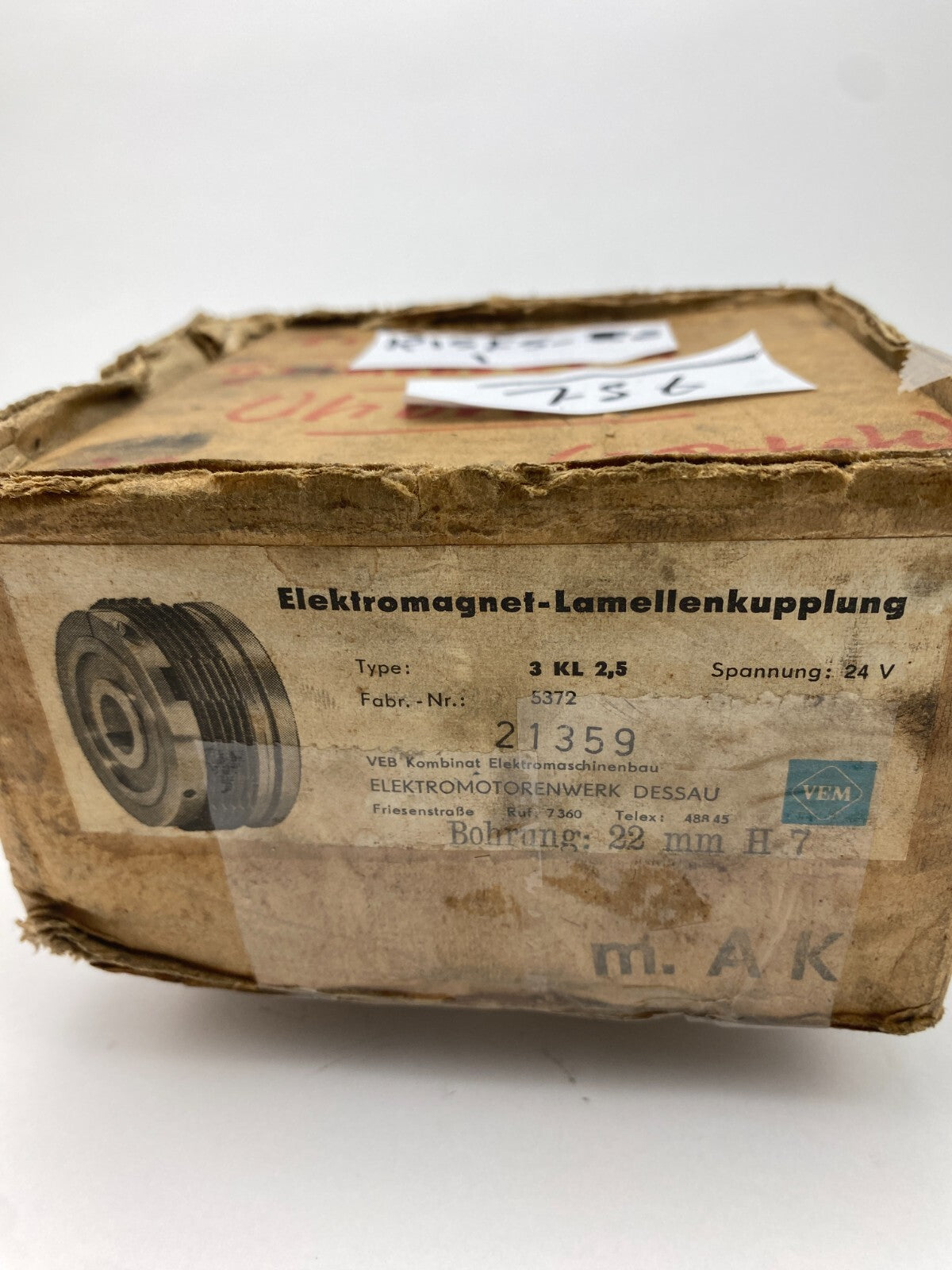 Dessau DDR 3 KL 2,5 5372