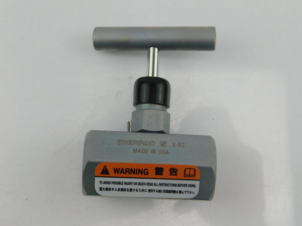 ENERPAC V-82 3/8 " NPT F/F NEEDLE VALVE 01318AF