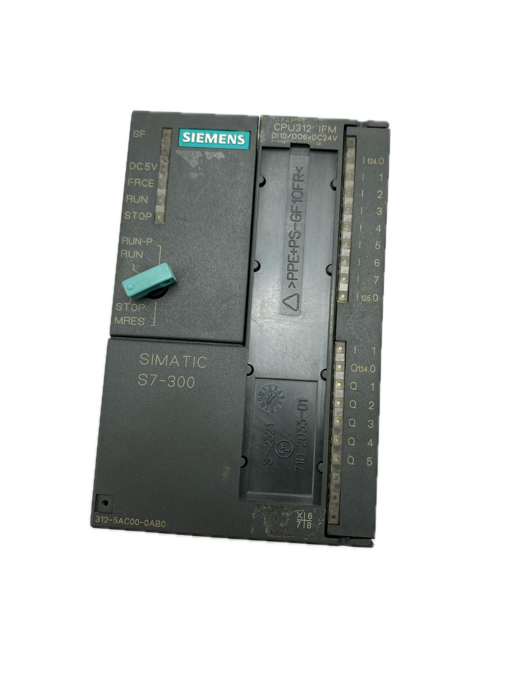 SIEMENS SIMATIC S7-300 6ES7 312-5AC00-0AB0