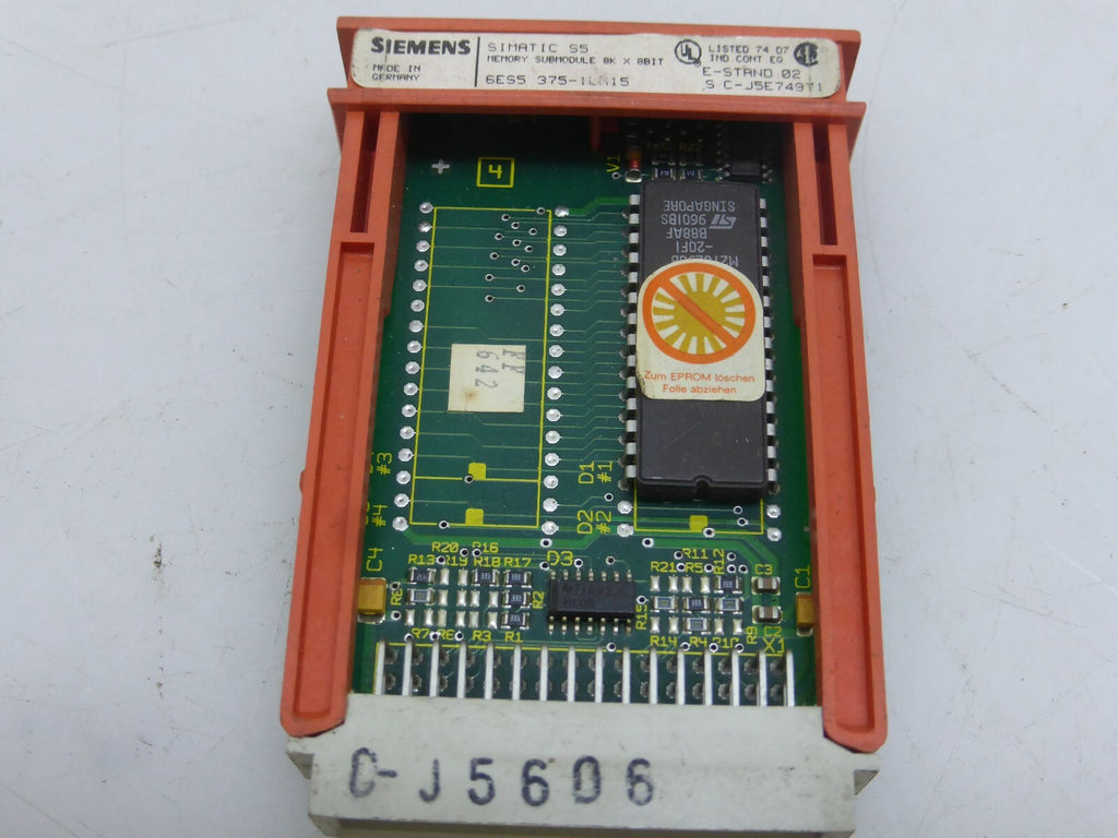 Siemens Simatic S5 Memory Submodule SES5 375-1LA15
