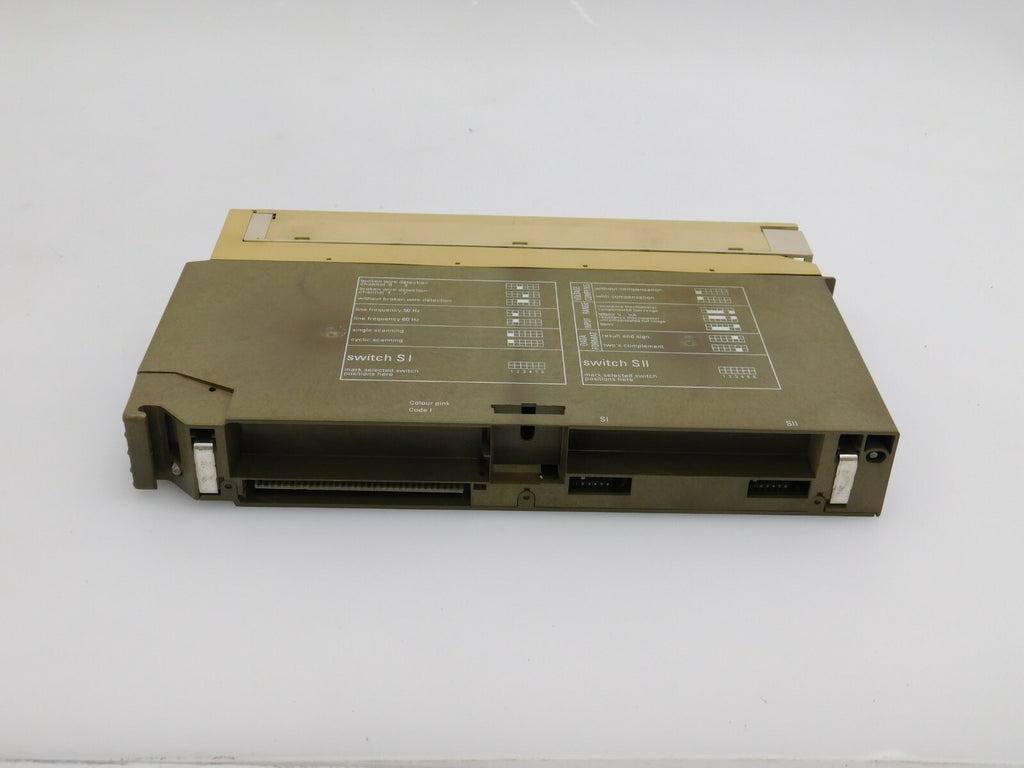 SIEMENS SIMATIC S5 6ES5460-7LA13 ANALOG INPUT 8 Channels