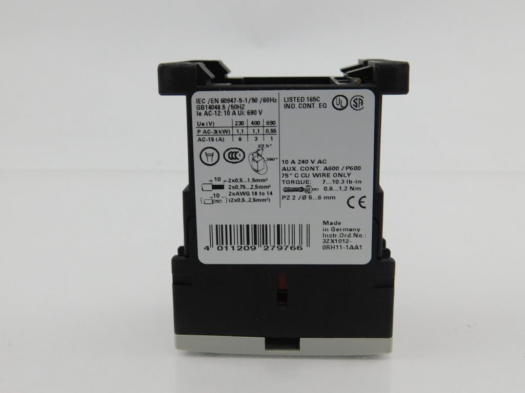 SIEMENS Hilfsschütz 3RH1140-1AP00