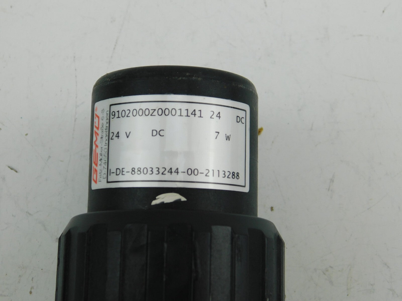 GEMÜ I-DE-88033244-00-2113288 9102000Z0001141 24 V DC 7 W