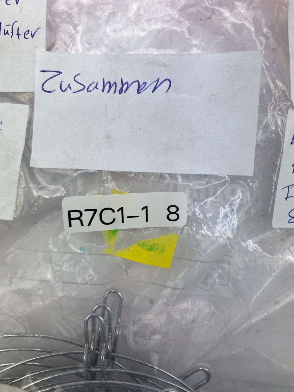 zussamen Lüfterschutzgitter Metal Außendurch messer: 110 mm Innen 80 mm