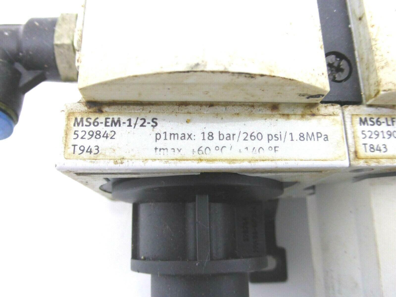 Festo Wartungseinheit MS6-EM-1/2-S MS6-LFR-1/2-D7-ERV-AS MS6-EE-1/4-V24...