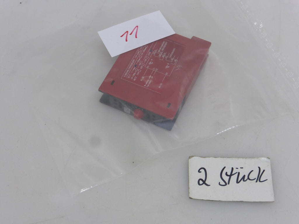 ACS Relais TYP EWZA Zeit .1-1 sec.  220V   ** 2 Stück **