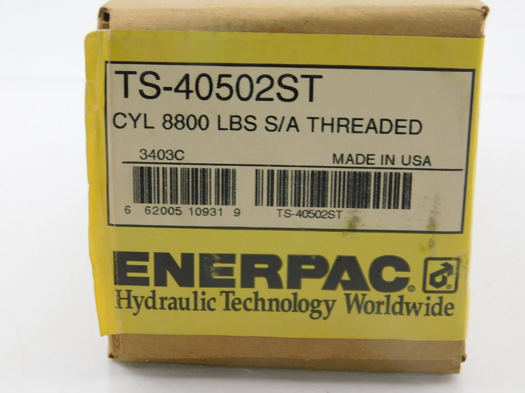 ENERPAC TS-4050ST CYL 8800 LBS S/A THREADED 3403C