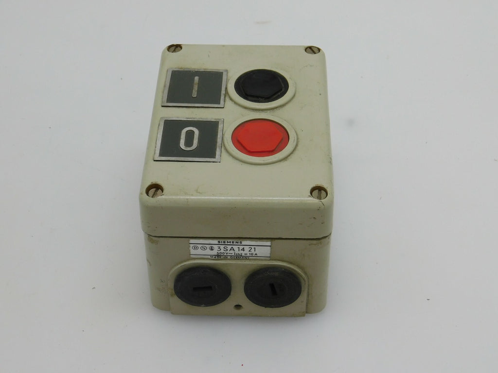 Siemens 3 SA 14 21    Schaltanlage mit Taster   ** 3 Stück **