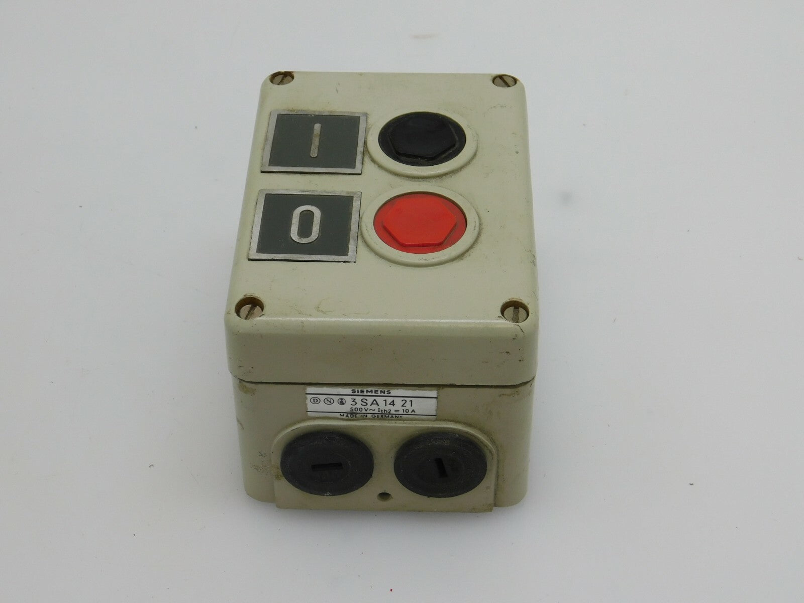 Siemens 3 SA 14 21    Schaltanlage mit Taster   ** 3 Stück **