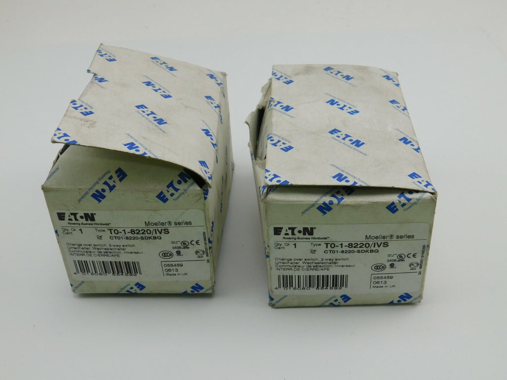 EATON T0-1-8220/IVS Umschalter 055459 ** 2 Stück **