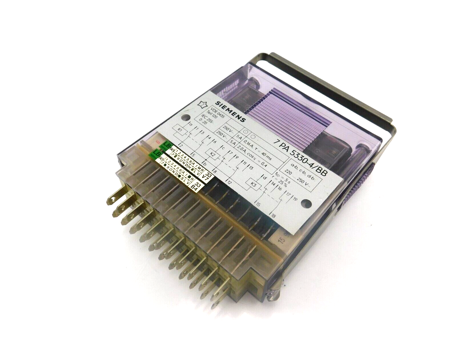 SIEMENS 7PA 5330-4/BB 220...250V-