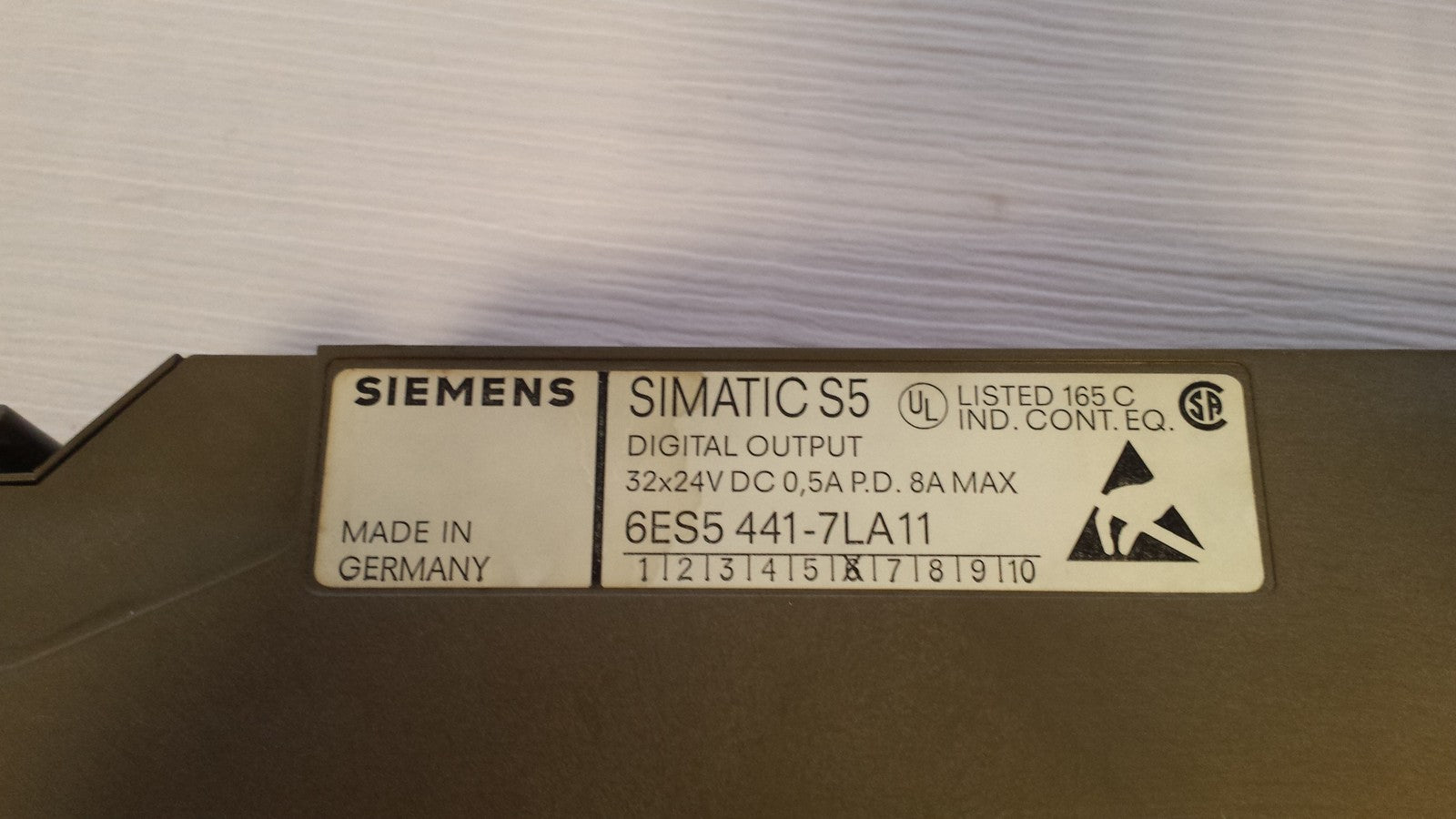 Siemens Simatic s5 6ES 441-7LA11 E-Stand 6