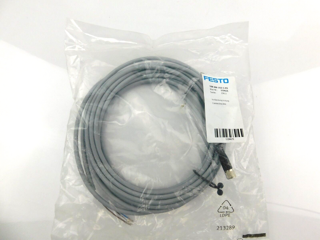 FESTO Verbindungsleitung Connecting Cable SIM-M8-3GD-5-PU