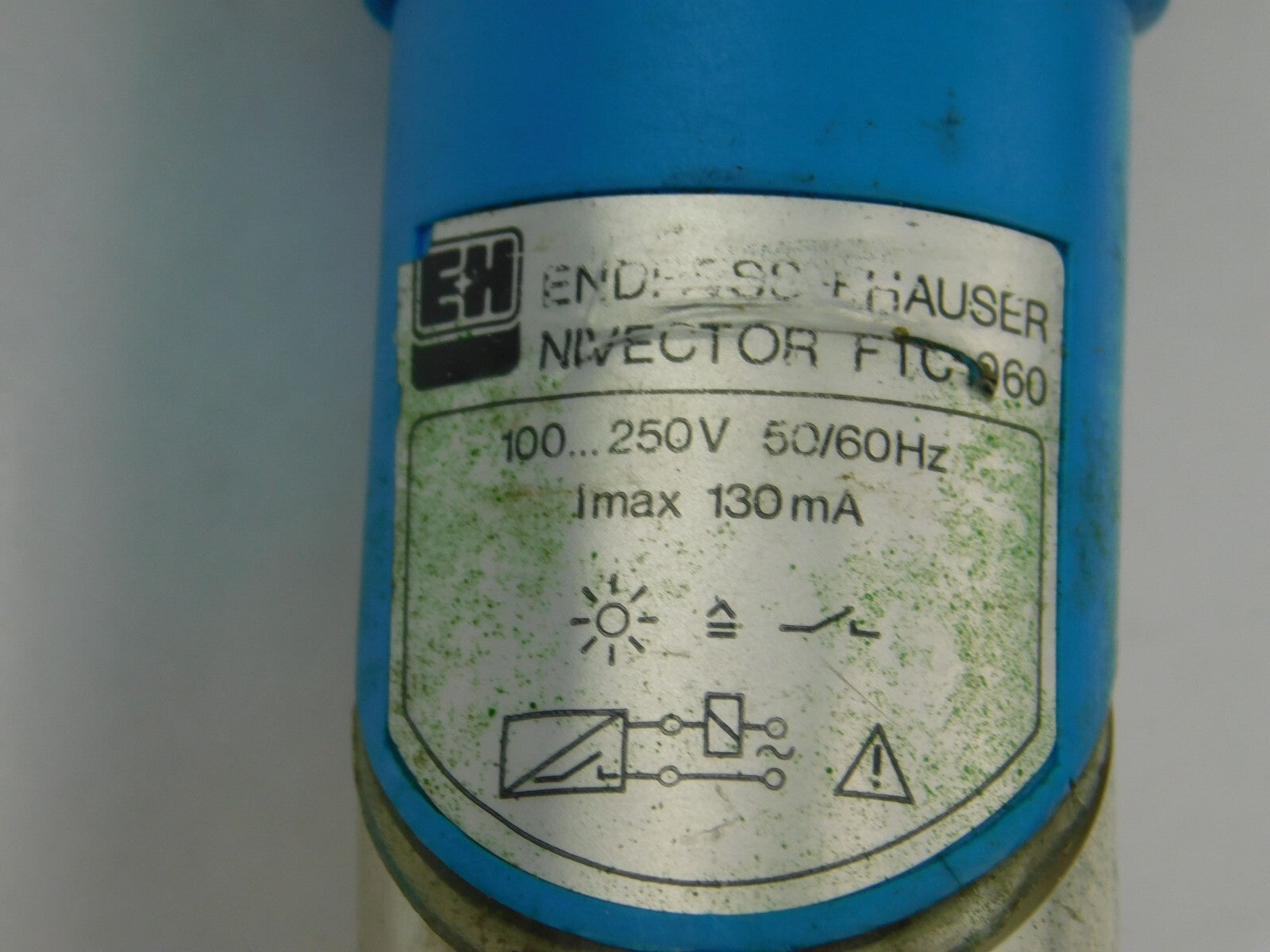 ENDRESS + HAUSER NIVECTOR FTC 060 100..250V 50/60Hz max 130 mA