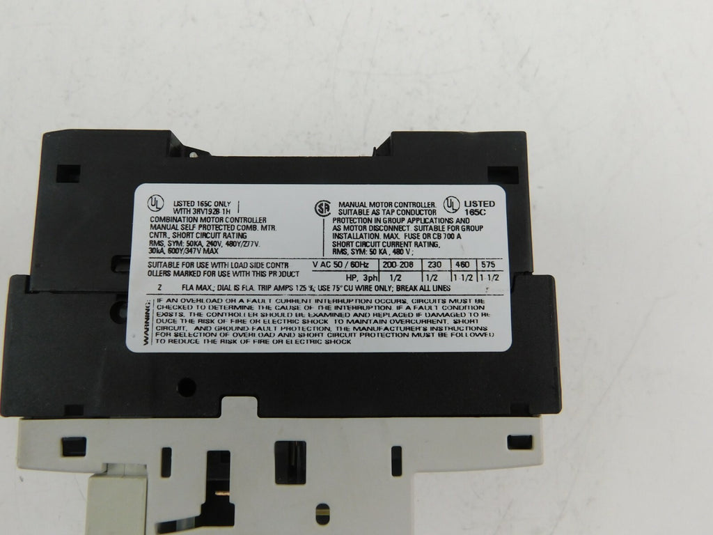 SIEMENS SIRIUS Leistungsschalter  3RV1021-1BA10 1,4-2A ** 3 Stück **