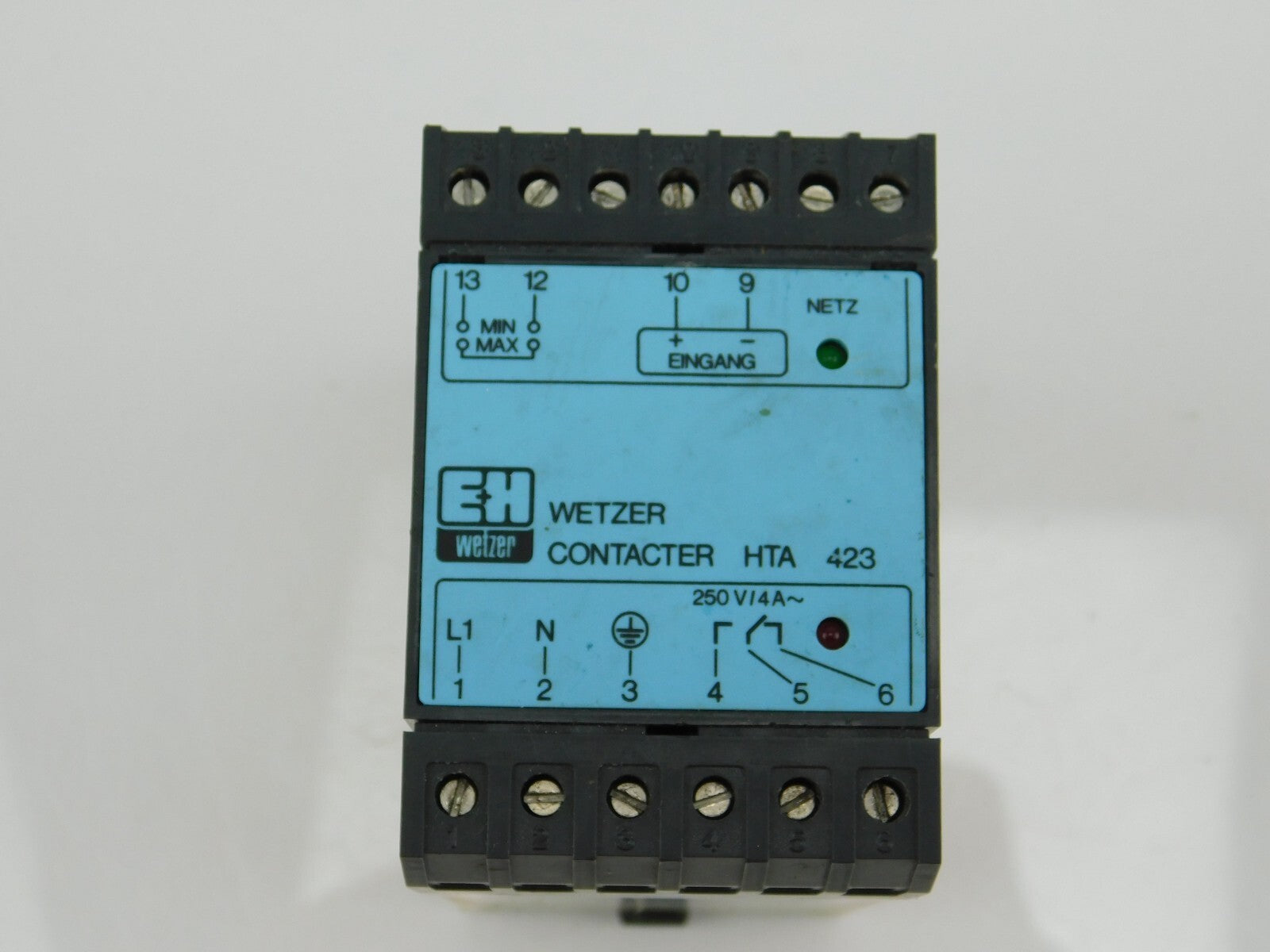 ENDRESS+HAUSER EH WETZER CONTACTER HTA 423 015027-0000 220v 50/60 HZ